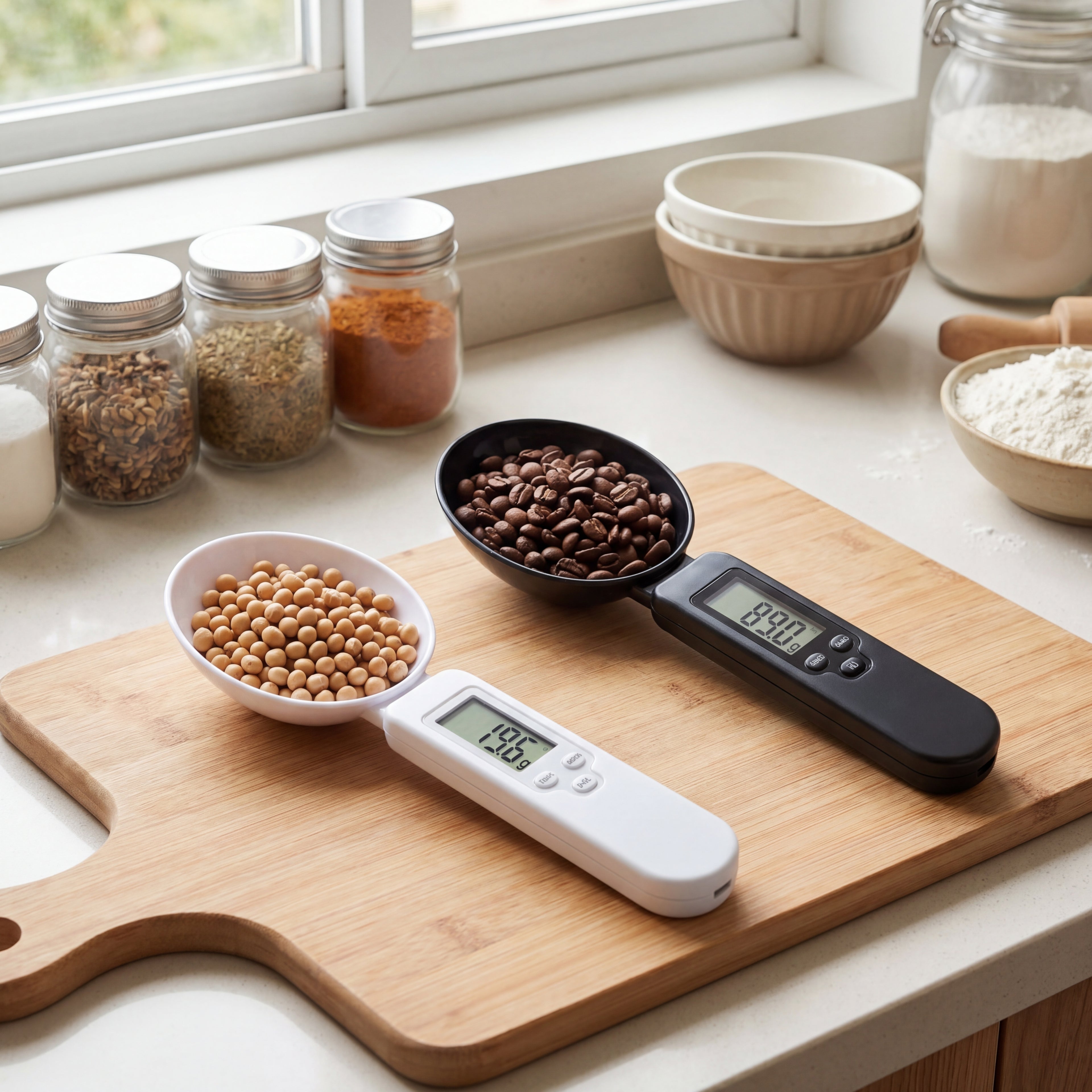 KitchenFlow Precision Mini Spoon Scale — Coffee & Baking Edition