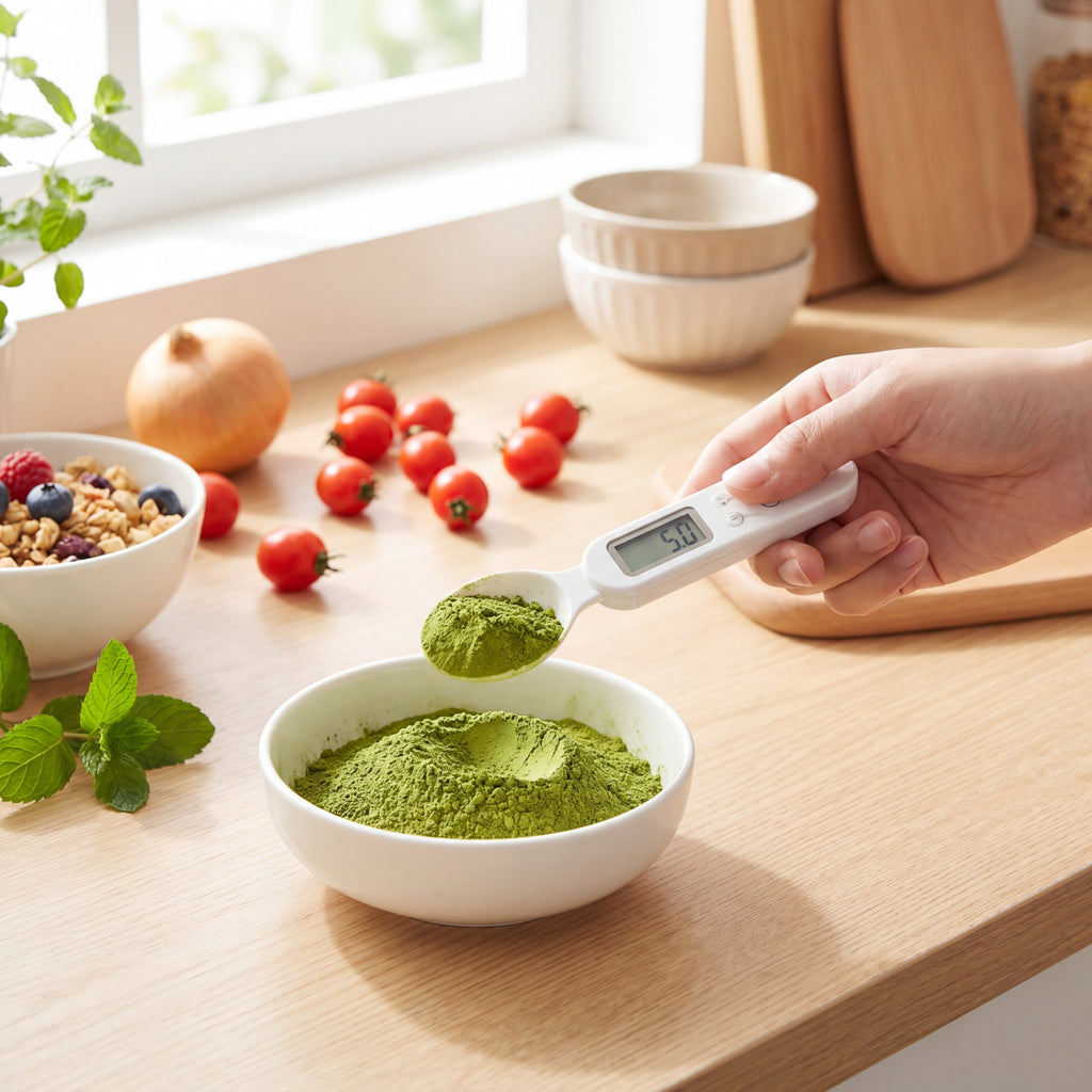 KitchenFlow Precision Mini Spoon Scale — Coffee & Baking Edition